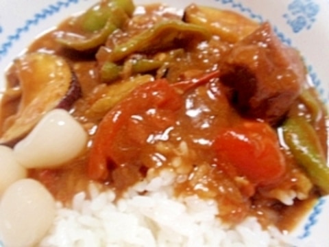 暑いから食べたい！！夏野菜カレーで元気モリモリ♪